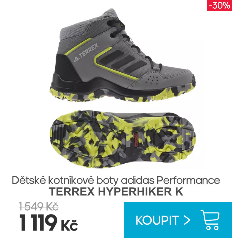 Dětské kotníkové boty adidas Performance TERREX HYPERHIKER K