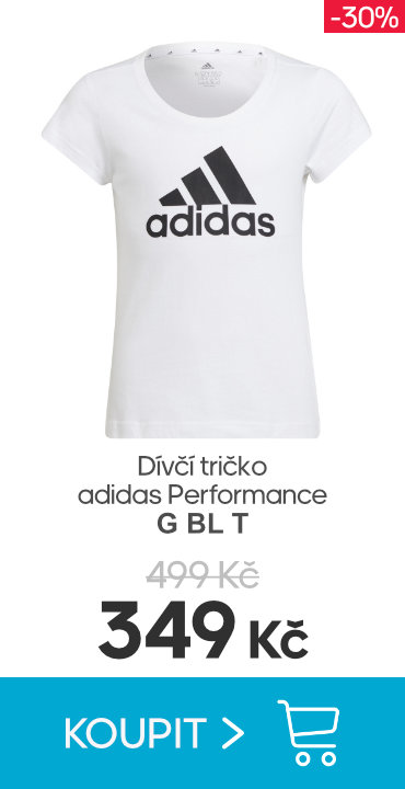 Dívčí tričko adidas Performance G BL T