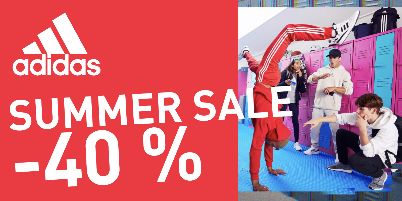 adidas SUMMER SALE -40 %