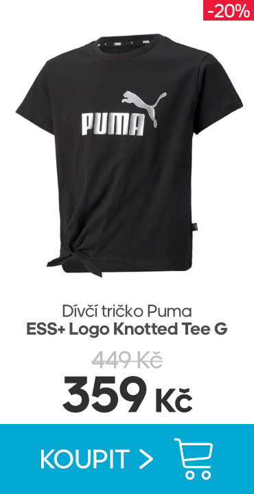 Dívčí tričko Puma ESS+ Logo Knotted Tee G