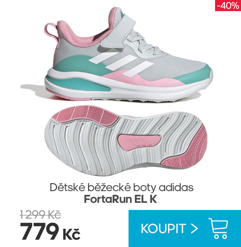 Dětské běžecké boty adidas FortaRun EL K