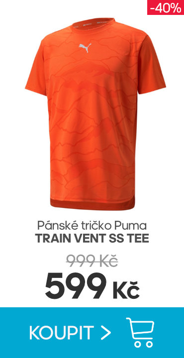 Pánské tričko Puma TRAIN VENT SS TEE