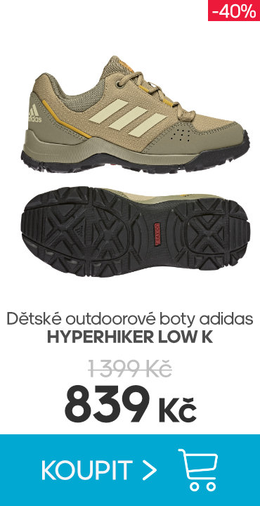 Dětské outdoorové boty adidas HYPERHIKER LOW K