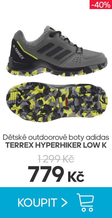 Dětské outdoorové boty adidas TERREX HYPERHIKER LOW K
