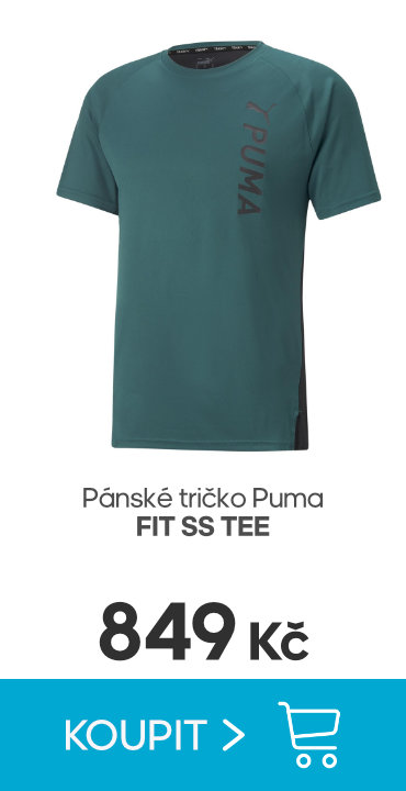 Pánské tričko Puma FIT SS TEE