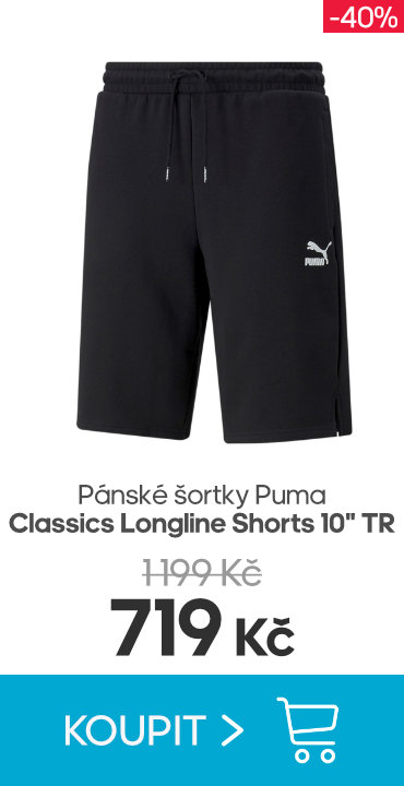 Pánské šortky Puma Classics Longline Shorts 10" TR